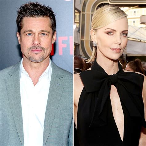 is charlize theron dating brad pitt